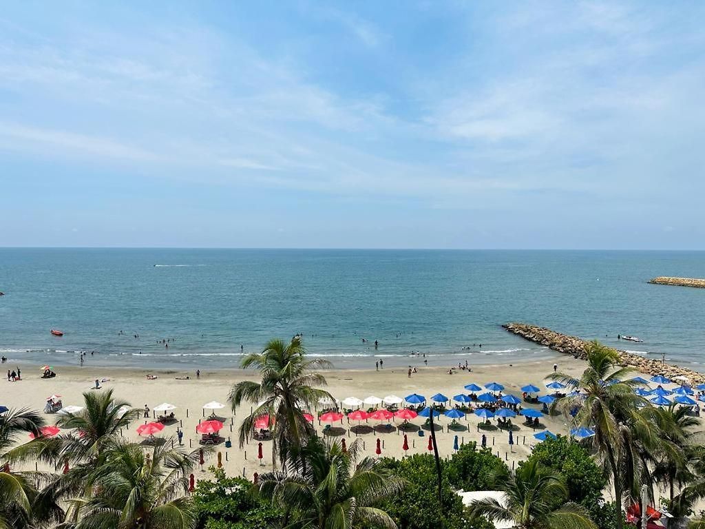 Espetacular Vista Mar Y Playa Apartamento Cartagena