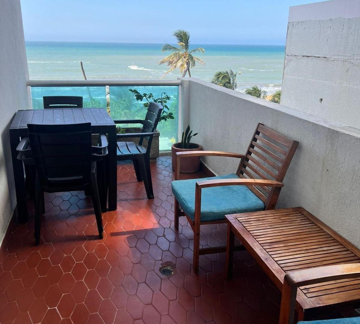 Espetacular Vista Mar Y Playa Apartamento
