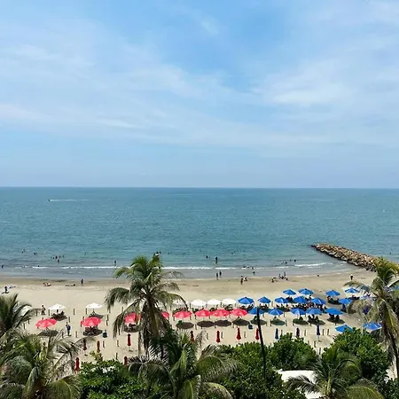 Espetacular Vista Mar Y Playa Apartamento Cartagena