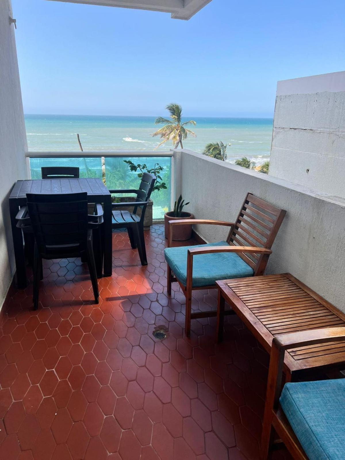 Espetacular Vista Mar Y Playa Apartamento